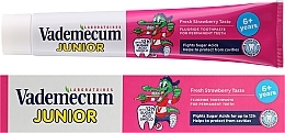 Fragrances, Perfumes, Cosmetics Kids Toothpaste with Fresh Strawberry Scent - Vademecum Junior Strawberry Toothpaste