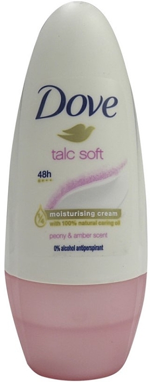 Roll-On Deodorant - Dove Roll-on Deodorant Talc Soft — photo N1