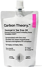 Fragrances, Perfumes, Cosmetics Exfoliating Face Scrub with Tea Tree Oil - Carbon Theory Facial Exfoliating Scrub