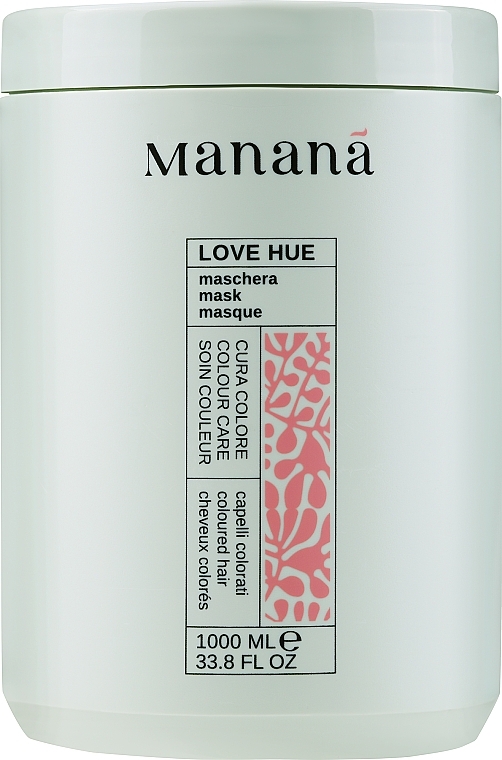 Coloured Hair Mask - Manana Love Hue Mask — photo N3