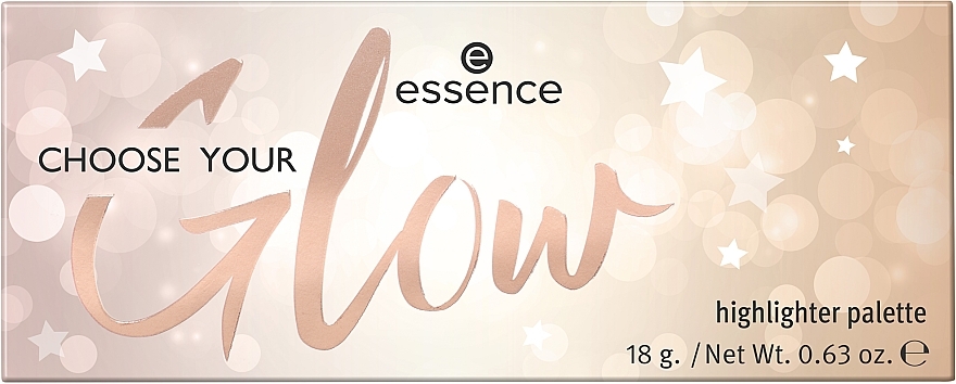 Highlighter Palette - Essence Choose Your Glow! Highlighter Palette — photo N2