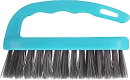 Large Hand and Nail Brush, blue with grey bristle - LULA — photo N1