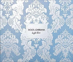 Dolce&Gabbana Light Blue - Set (edt 50ml + b/l 50ml + s/g 50ml) — photo N2