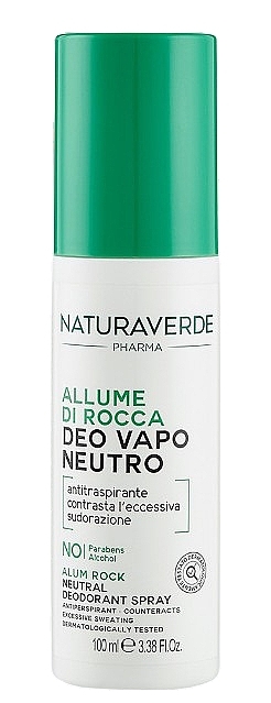 Chamomile Extract Spray-Deodorant - Naturaverde Pharma Alum Rock Deo Vapo Neutral — photo N1