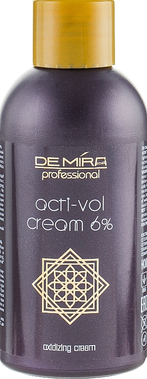 Oxidizing Emulsion 6% - Demira Professional Acti-Vol Cream — photo N6