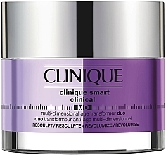 Fragrances, Perfumes, Cosmetics Anti-Aging Cream From Volume and Elasticity Loss - Clinique Smart Clinical MD Multi-Dimensional Age Transformer Duo