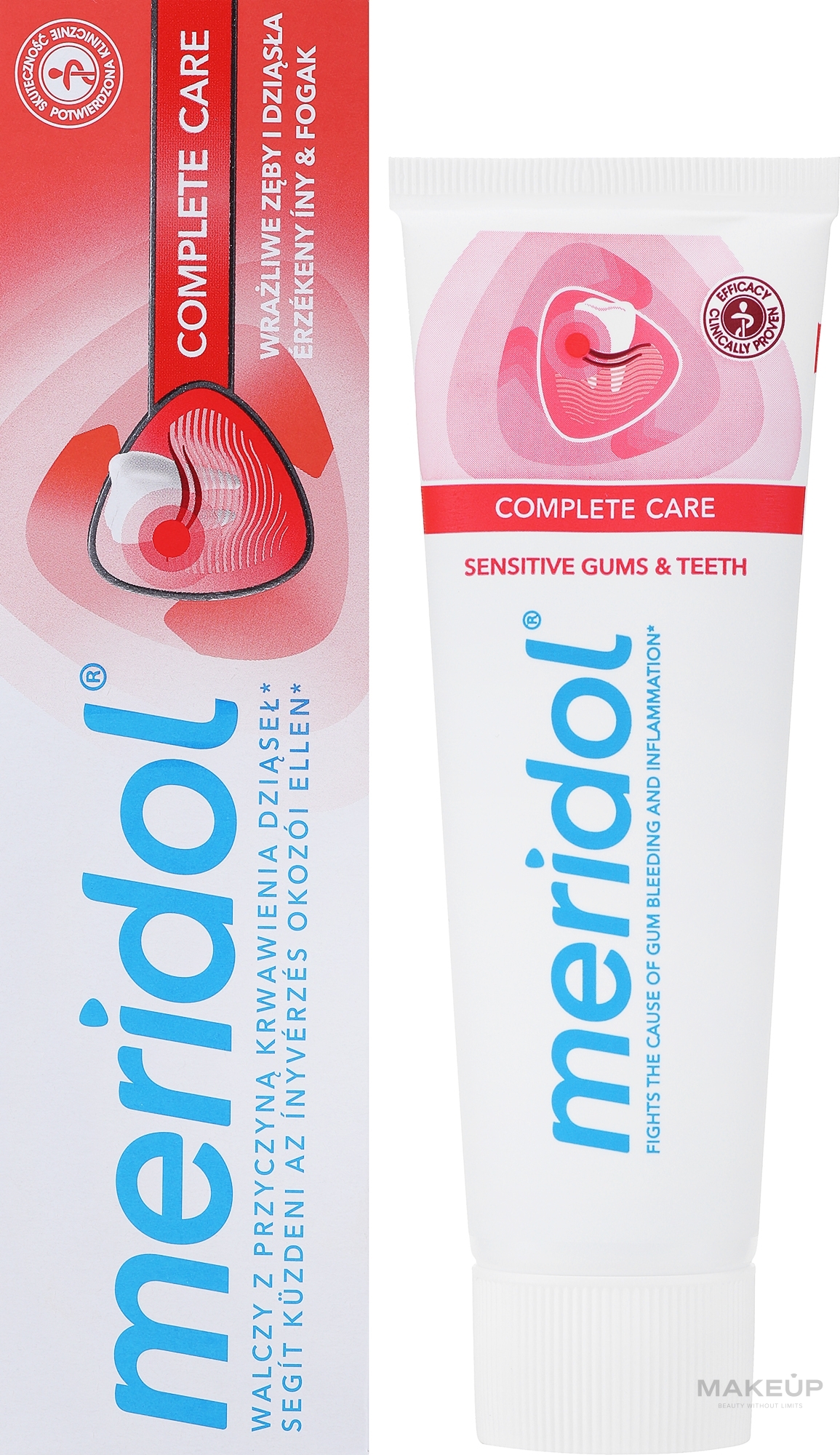 Toothpaste - meridol Complete Care Sensitiv Gums&Teeth — photo 75 ml