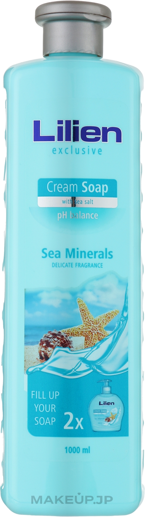 Liquid Sea Mineral Cream Soap - Lilien Sea Minerals Cream Soap (refill) — photo 1000 ml