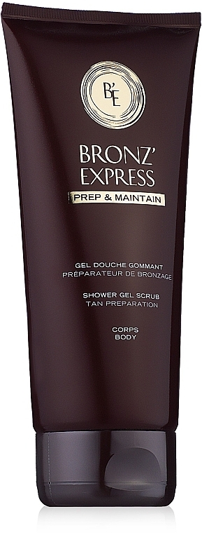 Exfoliating Shower Gel - Academie Bronze Express Shower Gel Scrub — photo N1