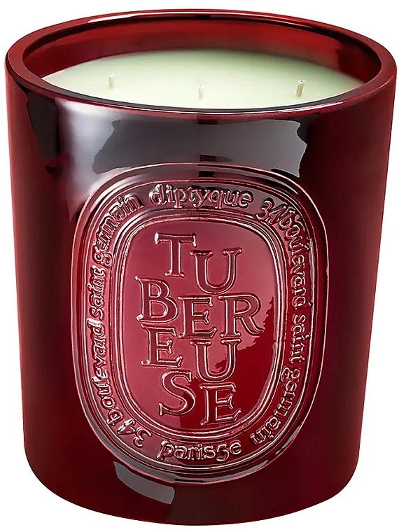 Scented Candle - Diptyque Tubereuse Ceramic Candle — photo N4