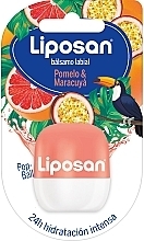 Fragrances, Perfumes, Cosmetics Grapefruit & Passion Fruit Lip Balm - Liposan Pop Ball