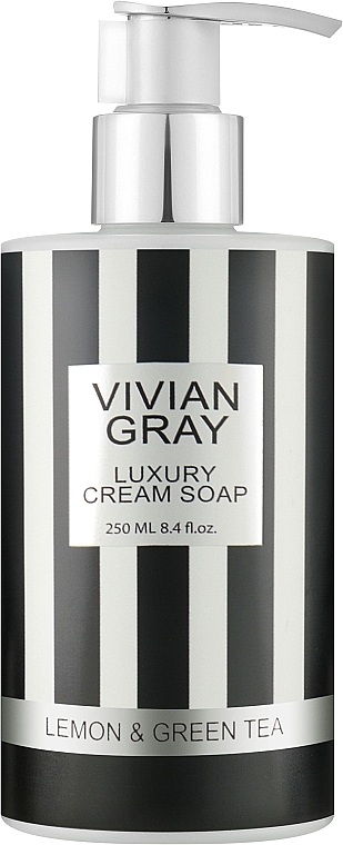 Hand Cream Soap - Vivian Gray Lemon & Green Tea Luxury Cream Soap — photo N1