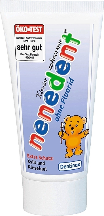 Fluoride-Free Children's Toothpaste  - Dentinox Nenedent Kinder Zahncreme — photo N1