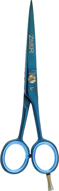 Hair Cutting Scissors, blue, 1042 - Zauber 6.0 — photo N1