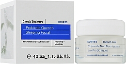 Probiotic Night Face Cream - Korres Greek Yoghurt Probiotic Quench Sleeping Facial — photo N2