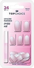 Fragrances, Perfumes, Cosmetics False Nails "Ombre Stiletto Mat", 78224 - Top Choice