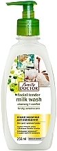 Fragrances, Perfumes, Cosmetics Gentle Face Cleansing Milk for Dry & Sensitive Skin - Family Doctor