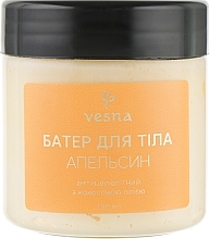 Fragrances, Perfumes, Cosmetics Nourishing Orange Body Butter - Vesna Body Care Butter