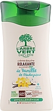 Shower Cream Gel "Vanilla" - L'Arbre Vert Cream Shower Gel — photo N1