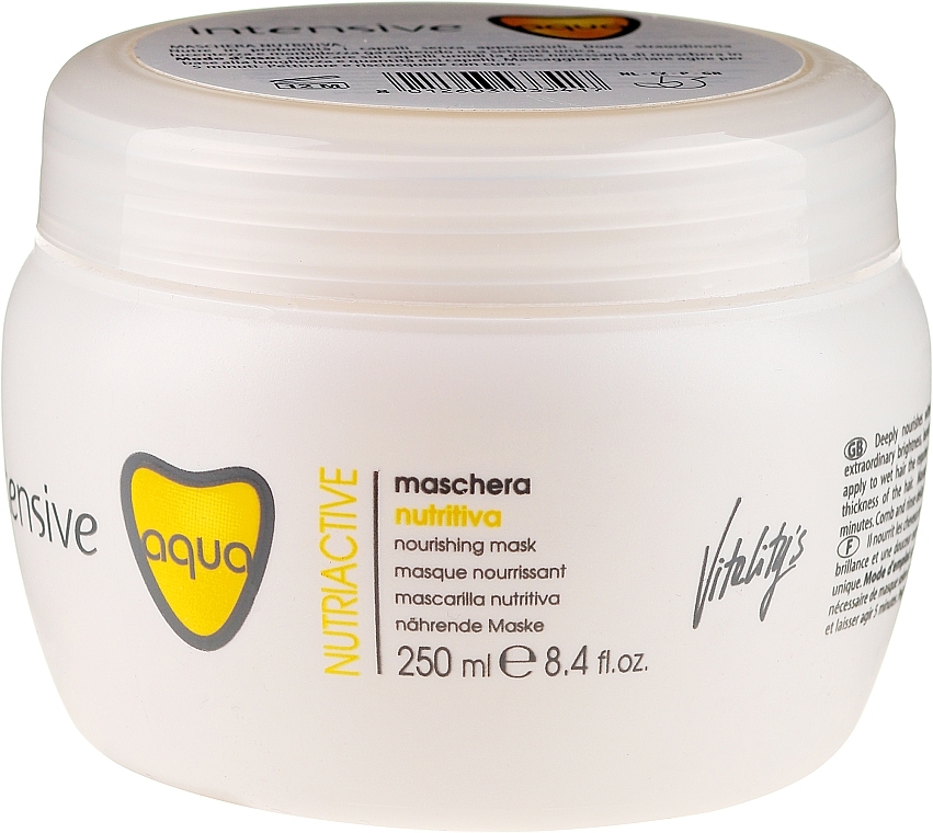 Nourishing Dry Hair Mask - Vitality's Aqua Nourishing Mask — photo N1