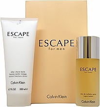 Fragrances, Perfumes, Cosmetics Calvin Klein Escape For Man - Set (edt/100ml + b/lot/200ml)