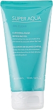 Fragrances, Perfumes, Cosmetics Cleansing Foam for Oily Skin - Missha Super Aqua Oil Clear Cleansing Foam 