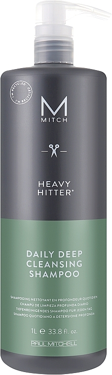 Deep Cleansing Shampoo - Paul Mitchell Mitch Heavy Hitter Deep Cleansing Shampoo — photo N1