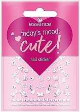 Fragrances, Perfumes, Cosmetics Nail Stickers - Essence Today's Mood: Cute! Nail Sticker