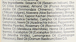Natural Hair Oil "18 Herbs" - Khadi Natural Ayurvedic Herbal 18 Herbs Hair Oil — photo N3