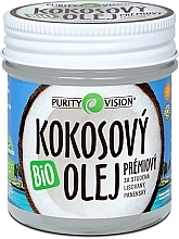Scent-Free Coconut Oil - Purity Vision Bio Coconut Oil — photo N1