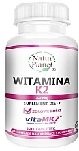 Dietary Supplement, 120pcs - Nature Planet Vitamin K2 — photo N1