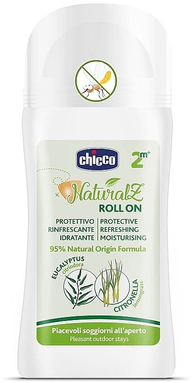 Protective & Refreshing Anti-Insect Roller - Chicco Anti-Mosquito Roll-On — photo N1