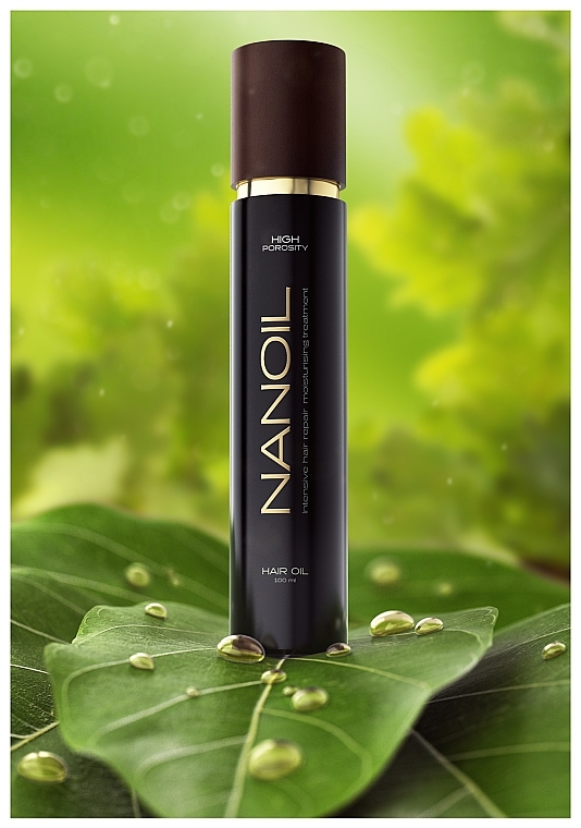 High Porosity Hair Oil - Nanoil Hair Oil High Porosity — photo N3