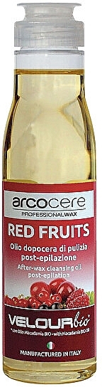 Cleansing Post Epilation Red Fruits Oil - Arcocere Red Fruits After-Wax Cleansing Oil Post-Epilation — photo N1