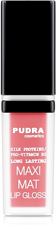 Matte Lip Gloss - Pudra Cosmetics Maxi Matt Lip Gloss — photo N1