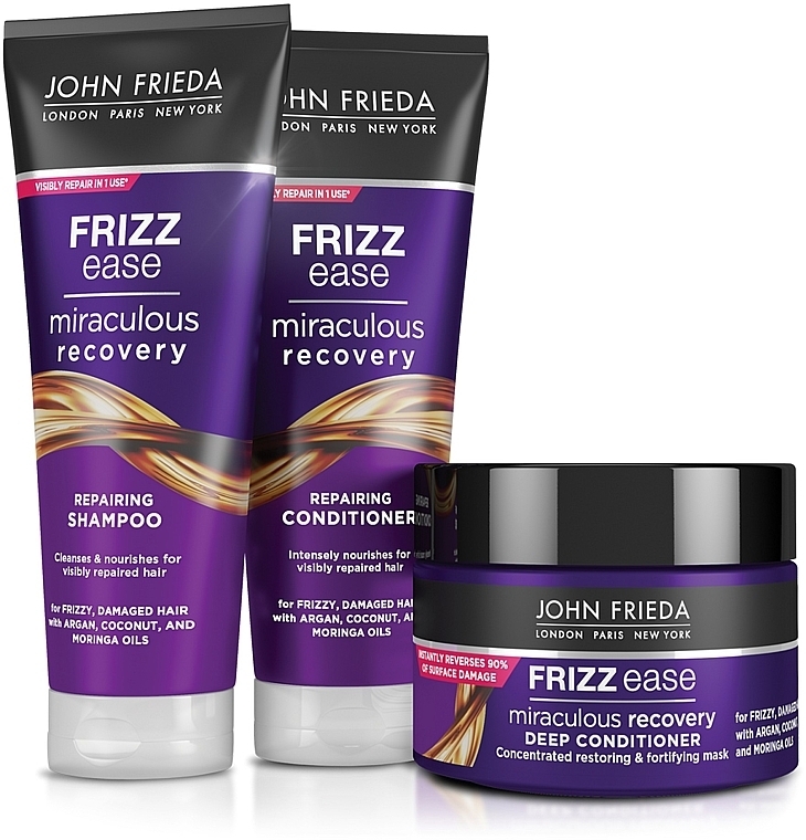 Shampoo "Miraculous Recovery" for Damaged Hair - John Frieda Frizz Ease Miraculous Recovery Shampoo — photo N2