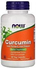 Natural Dietary Supplement, Curcumin, 60 capsules - Now Foods Curcumin — photo N1