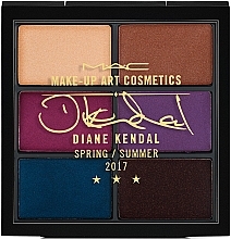 Fragrances, Perfumes, Cosmetics Eyeshadow Palette - M.A.C Diane Kendal Cream Colour Shadow Glamourize Me Palette