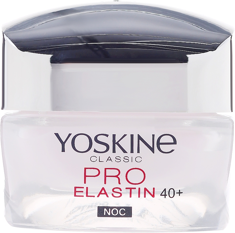 Night Cream for Normal and Combination Skin - Yoskine Classic Pro-Elastin Face Cream 40+ — photo N2