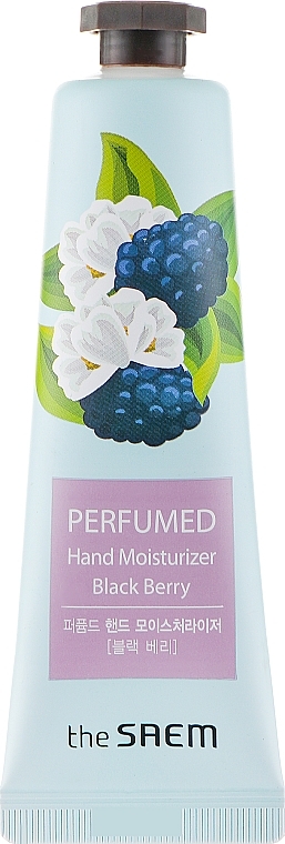 Perfumed Hand Cream "Blackberry" - The Saem Perfumed Black Berry Hand Moisturizer — photo N2