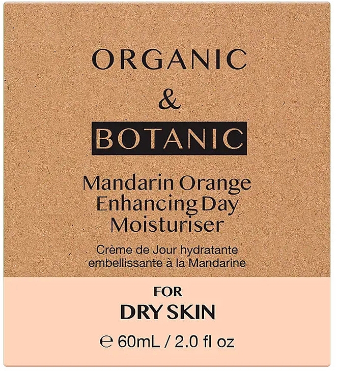 Moisturizing Day Cream for Dry Skin - Organic & Botanic Mandarin Orange Enhancing Day Moisturiser — photo N15