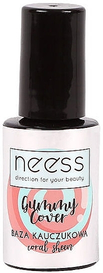 Rubber Base Coat - Neess Gummy Cover (Nude) — photo N2