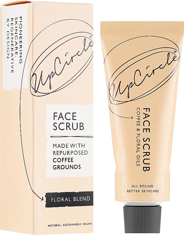 Coffee Face Scrub "Floral Blend" - UpCircle Coffee Face Scrub Floral Blend  — photo N1