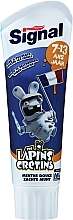 Fragrances, Perfumes, Cosmetics Kids Toothpaste 7-13 years, bunny astronaut - Signal Junior The Lapins Cretins Toothpaste