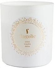 Fragrances, Perfumes, Cosmetics Tobacco, Vanilla, Leather Scented Candle in Jar - Flagolie Soy Candle