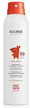 Fragrances, Perfumes, Cosmetics Kids Sun Spray SPF50+ - Babe Laboratorios Pediatric Wet Skin