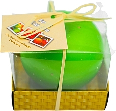 Fragrances, Perfumes, Cosmetics Decorative Candle "Green Apple", in package - AD