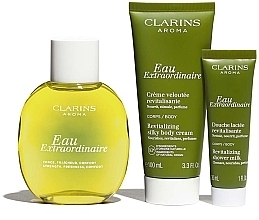 Clarins Clarins Eau Extraordinaire - Set (edt/100ml + b/lot/100ml + sh/gel/30ml + pouch) — photo N2