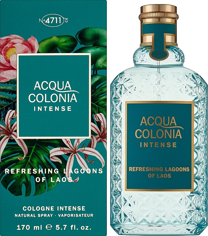 Maurer & Wirtz 4711 Acqua Colonia Intense Refreshing Lagoons Of Laos - Cologne — photo N2