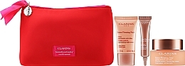 Set - Clarins VP Extra-Firming HLY 2022 (cr/50ml + cr/15ml + ser/10ml + bag/1pc) — photo N9